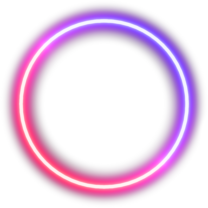 Glowing Neon Circle
